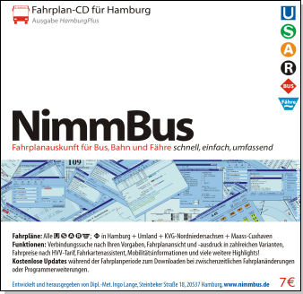 Die Titelseite der NimmBus-CD